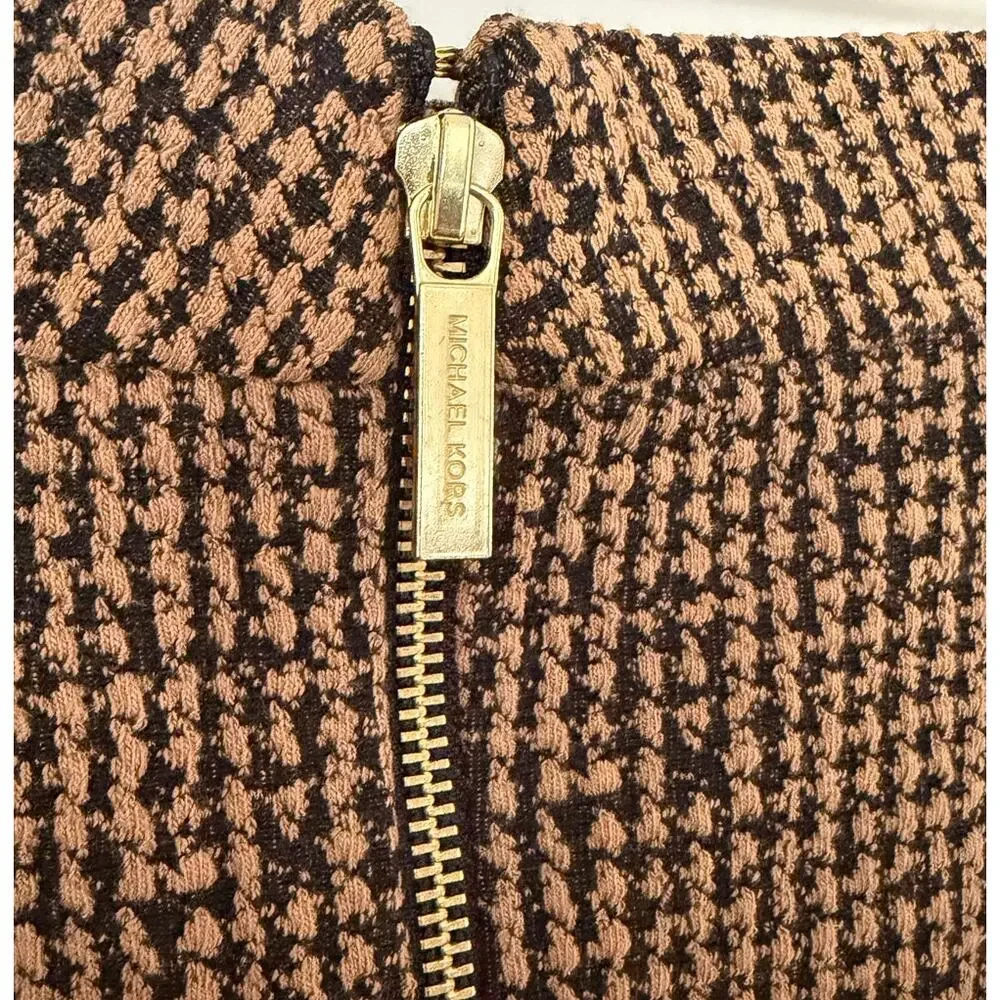 NEW Michael Kors Dark Camel Pencil Skirt, Small & Medium